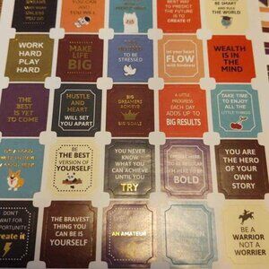 BNIW Calendar / Organizer Stickers -4 packs